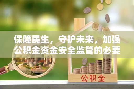 召陵保障民生，守护未来，加强公积金资金安全监管的必要性与实践