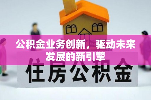 召陵公积金业务创新，驱动未来发展的新引擎