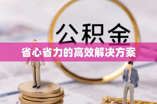 召陵省心省力的高效解决方案
